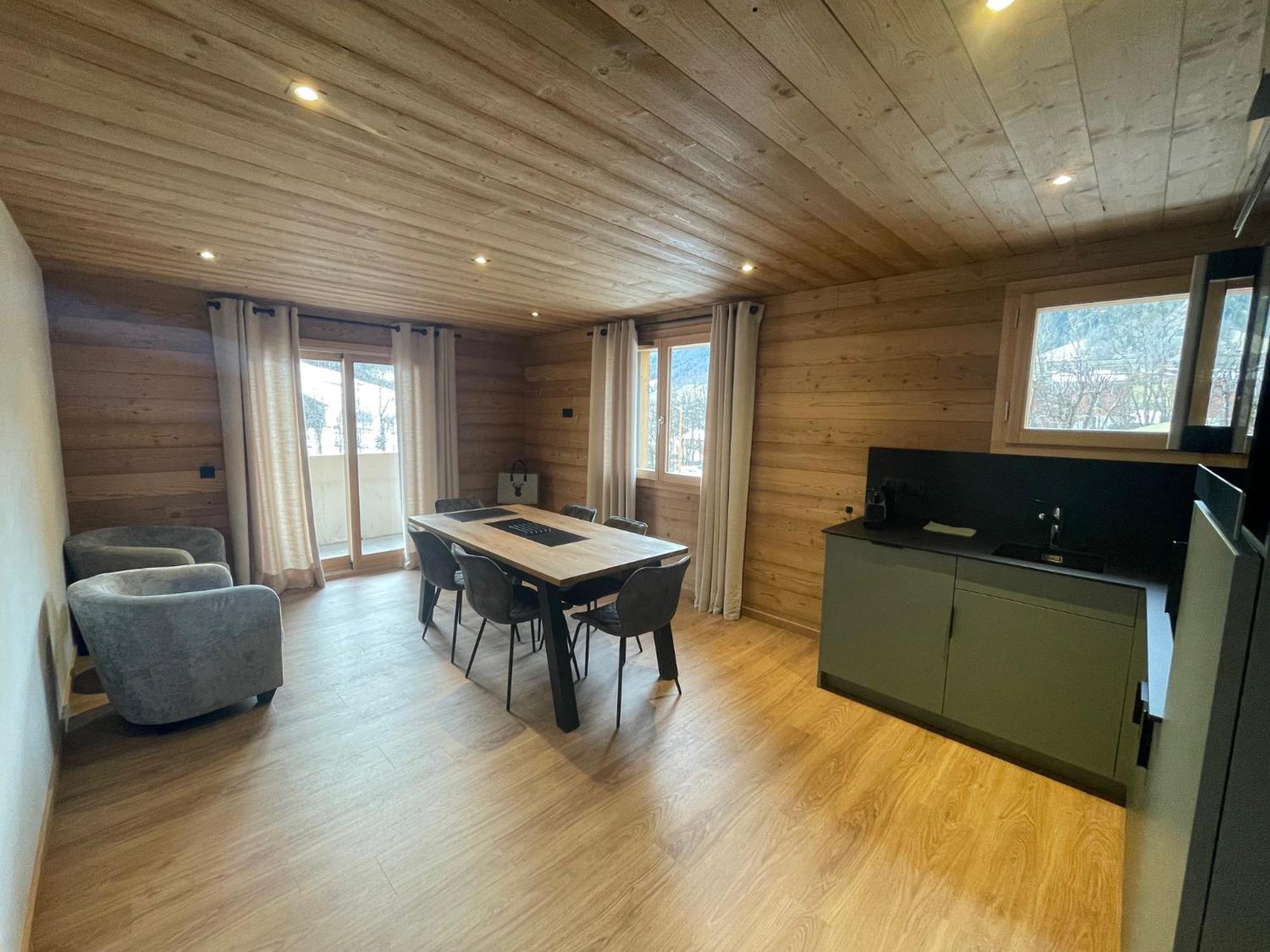 Апартаменты Aravis Locations Ле-Гран-Борнан Экстерьер фото